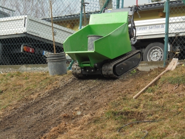  Auergewhnliche Baustellen erfordern auergewhnliche Maschinen. 