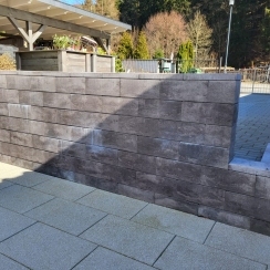 Erstellen einer Ziermauer